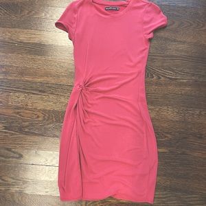 A&F Mauve/Red Mini Dress